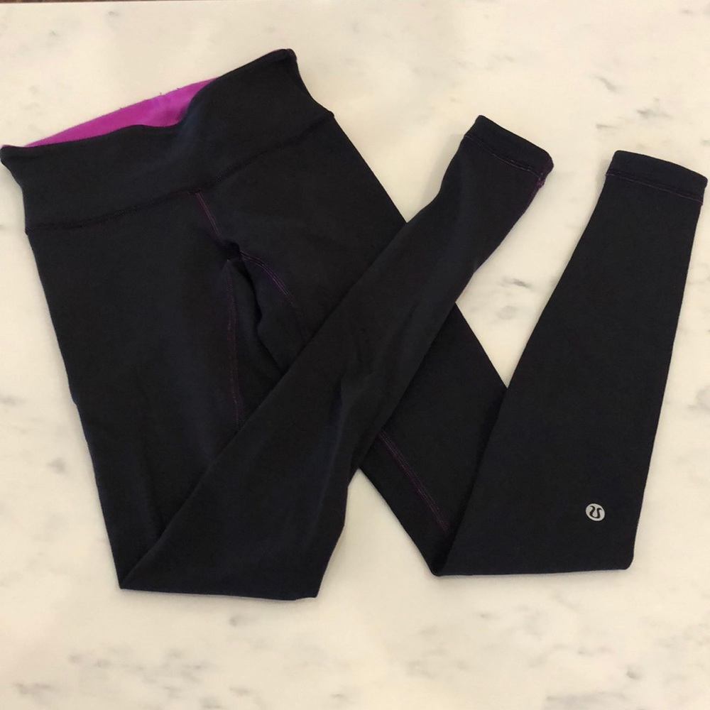 Lululemon Wunder Under reversible leggings